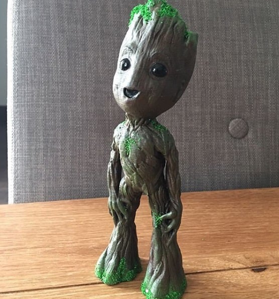 Baby Groot Standing up